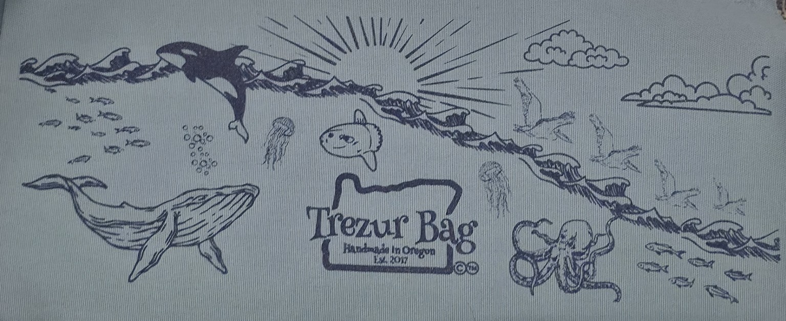 2026 Sage Trezur Bag artwork